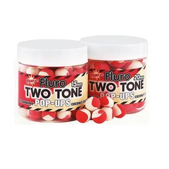 Бойлы Dynamite Baits Two Tone Strawberry&Coconut Cream Fluro Pop-Ups 20mm 100g