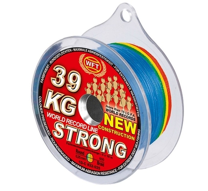 Шнур WFT NEW 39KG Strong multicolor 300m