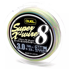 Шнур Duel Super X-Wire 8 300m 0,30mm 23kg #3,0 multicolor