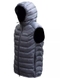 Жилет з капюшоном Viverra Warm Cloud Vest Grey L, L