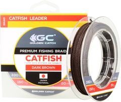 Поводочный материал GC Catfish Leader 20м 0,70mm 110lb-Сомовый
