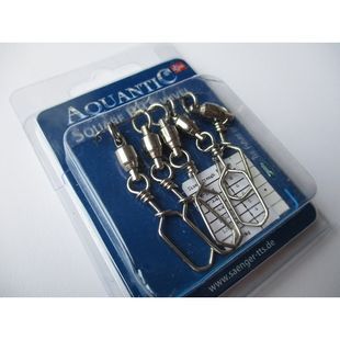 Застежка с вертлюгом AQUANTIC Square BB Swivel 1/0