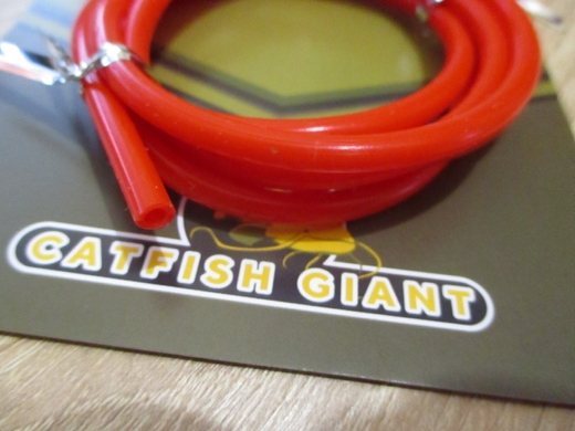 Силиконовая трубка Catfish Giant Silicone Tube Red 2mm/4mm