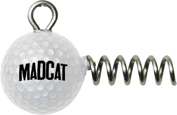 Головка-штопор DAM MADCAT Golf Ball Screw-In Jighead 40g 2pcs