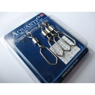 Застежка с вертлюгом AQUANTIC Power Swivel Short №1