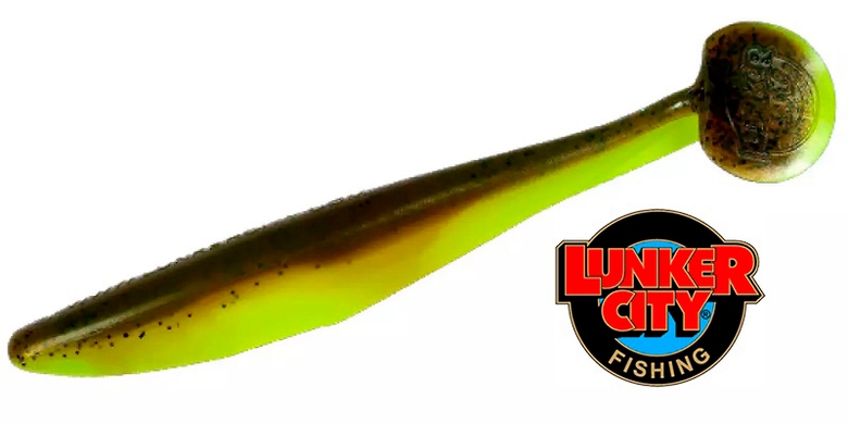 Силикон Lunker City Swimfish 4/BG 7,5" Toasted Iguana 190mm #201