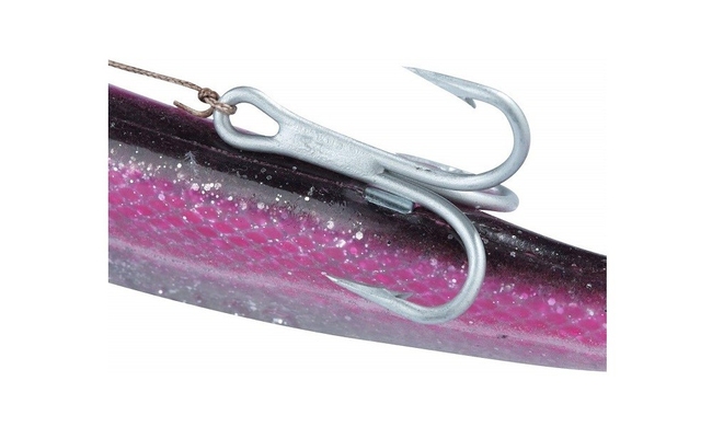 Силиконовая приманка Balzer Soft Lure Adrenalin Artik Eel 30см 400гр розовый светонак.