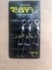Вертлюжек с застежкой Black Cat Cross Lock 100Kg 3pcs