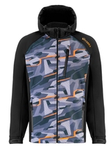 Куртка Viverra Softshell Infinity Hoody Black Camo Orange XXXL, XXXL