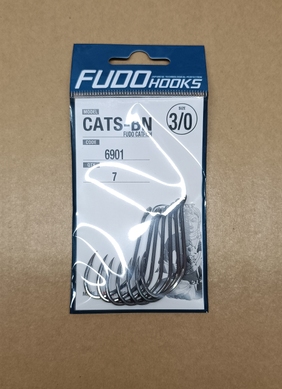 Крючки на сома Fudo Catfish Black 3/0 (7шт.)