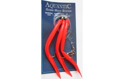 Оснастка для морской рыбалки AQUANTIC 3er Gummi Makk System 8/0 R