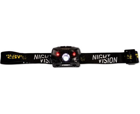 Налобний фонарь Black Cat Night Vision 1500 black/green