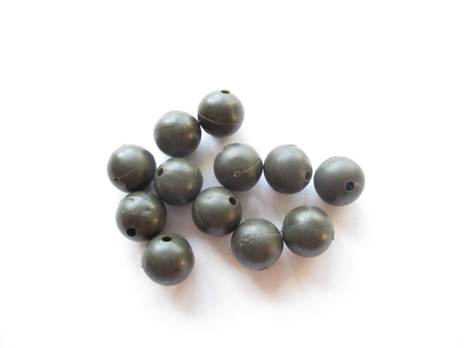 Мягкий резиновый шарик–буфер Predator-Z Soft beads green Ø 4 mm