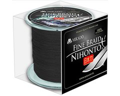 Шнур Mikado Nihonto Fine Braid 300m 0,50mm 41,80g black
