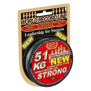 Шнур WFT NEW 67 KG Strong green 250m