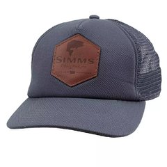 Кепка Simms Leather Patch Trucker Anvil