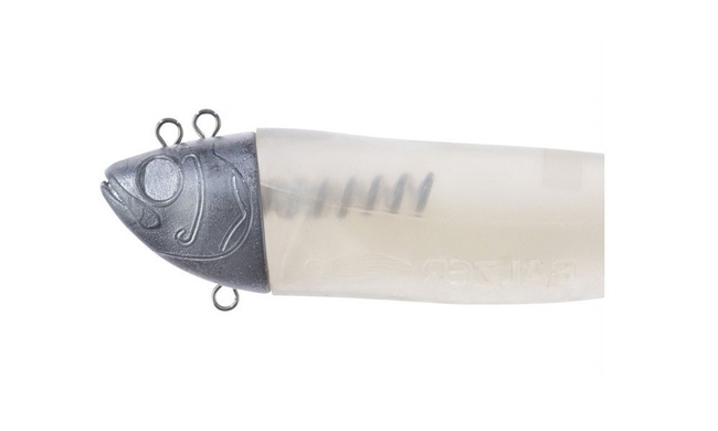 Силиконовая приманка Balzer Soft Lure Adrenalin Artik Eel 30см 400гр серо-перл.