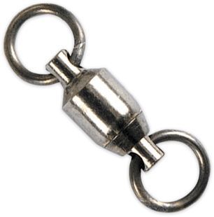 Вертлюжок сомовый Black Cat Ball Bearing Swivel №4 90кг, 3шт