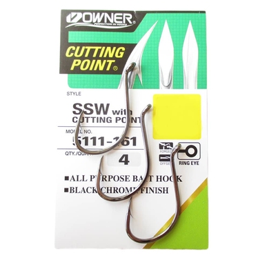 Крючки Owner Cut SSW 5111-171 №7/0