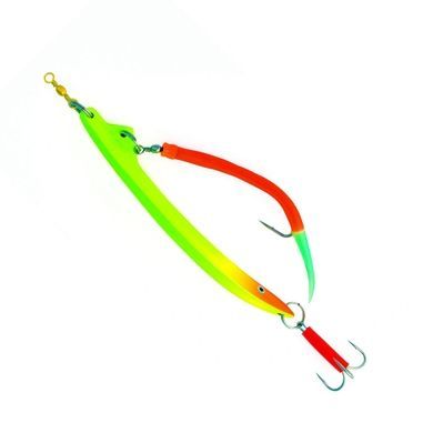 Пількер Fladen Banana pilk W Rubber Mac 500g Red/Yellow