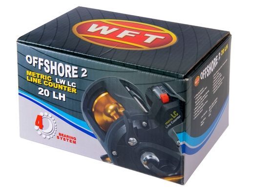 Мультиплікаторна котушка WFT Offshore II LW LC 30 LH, 600/0,40, 4,5:1, 660