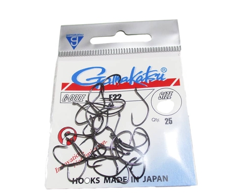 Крючки Gamakatsu F22 №010, 25 шт