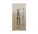 Застібки з вертлюгом Gamakatsu Hyper S-Snap + H-Swivel #5 98KG 4шт