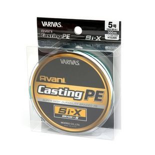 Шнур VARIVAS CASTING PE Si-X, 300m, #12