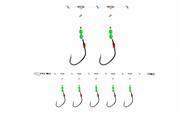 Морская оснастка Daiwa Grand Wave Redfish Rig 360&deg; 500cm 0.6/0.7mm #5/0