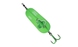 Блесна-колебалка DAM MADCAT A-STATIC Rattlin Spoon 110гр (green)